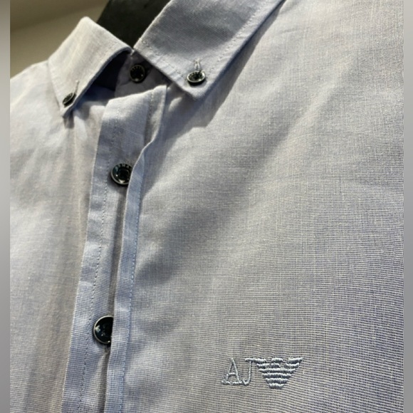 Armani Jeans Button Up Shirt Size Small - Picture 1 of 8